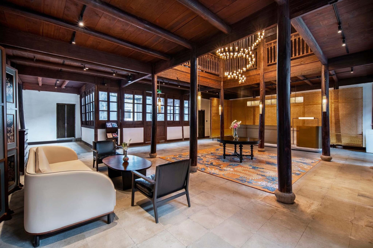 Lobby sitting area 5, XUANDE GATE HOTEL, Jiaxing