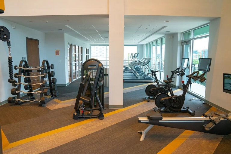 Fitness facility 5, Landing Apartments near Five Points South, Jefferson