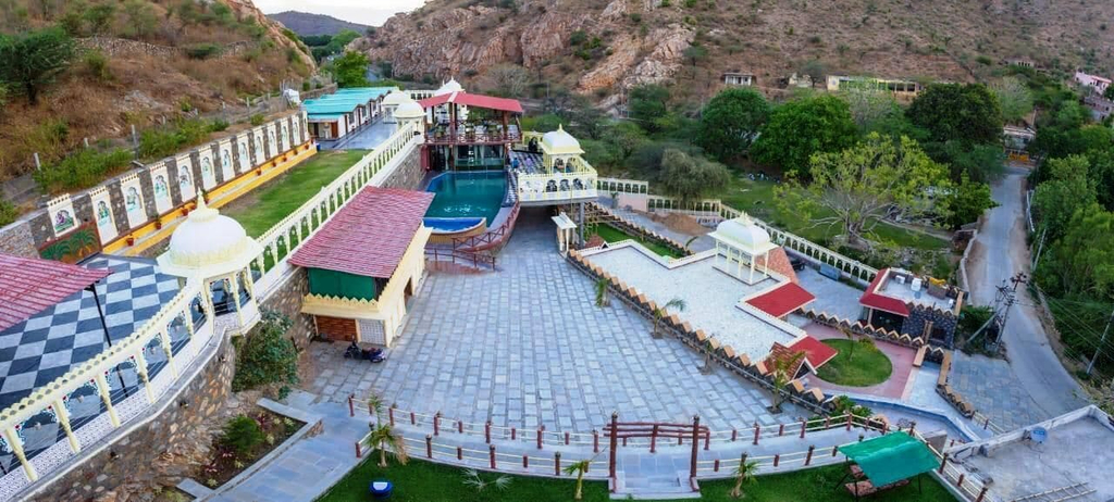 View from property 3, Badi Garh Resort, Udaipur