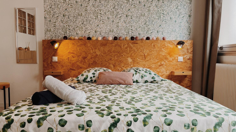 Bedroom, Koralia - Coliving Hotel - Gare de Niort, Deux-Sèvres
