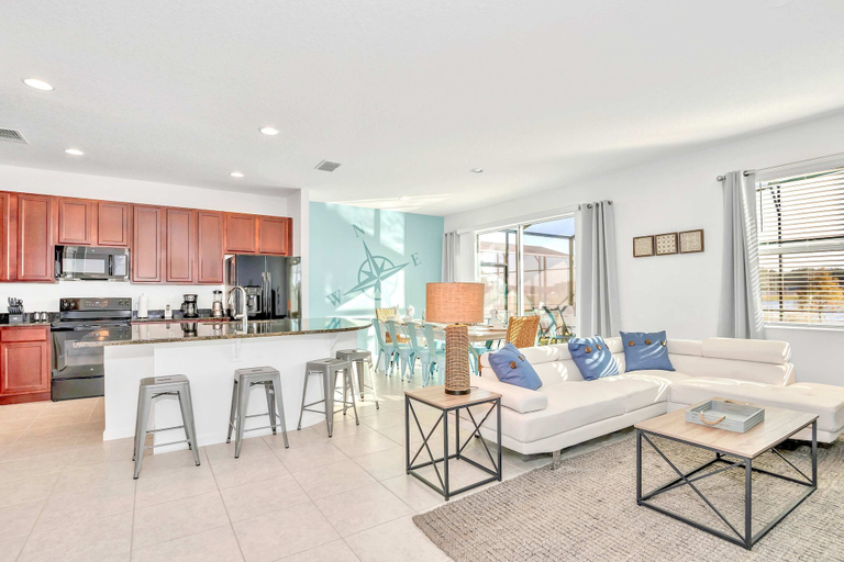 Interior 4, Waterfront Family Mansion w Bbq, Games Room & Pool, Osceola