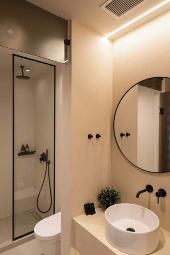 Bathroom 5, Portiani Suites, South Aegean
