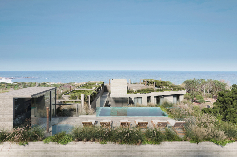 Front of property, CasaChica Hotel, n.a523