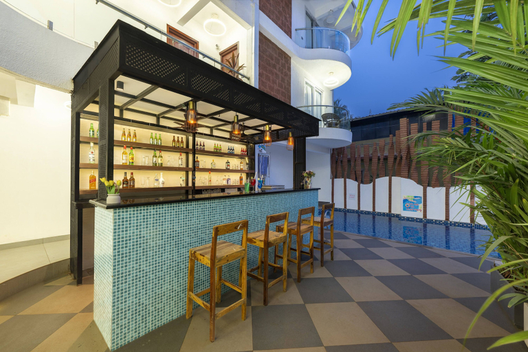 Poolside bar, Echor Kia - A Boutique Hotel Anjuna Goa, North Goa