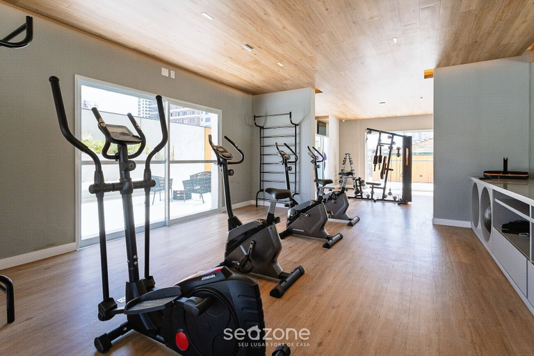 Fitness facility 3, Complete Studio 350 m From the Subway Ipi0034, São Paulo