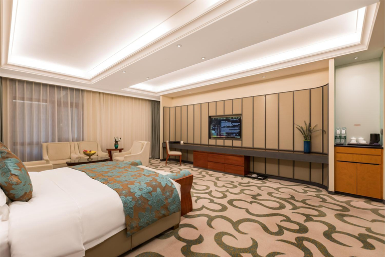 Bedroom, West International Trade Grand Hotel, Beijing