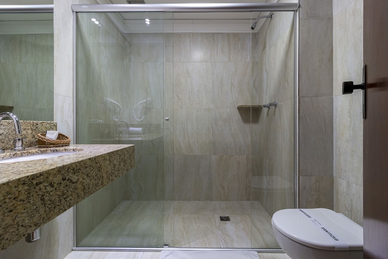 Bathroom 3, Hotel Dan Inn Sao Jose do Rio Preto, São José do Rio Preto