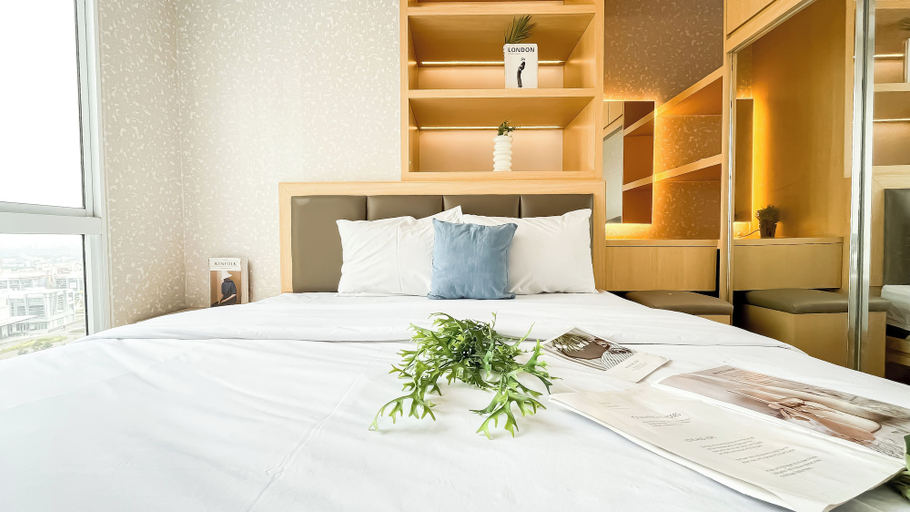 Room 4, Minimalist Wooden Tone 2Br At Tokyo Riverside Pik 2 Apartment, Tangerang
