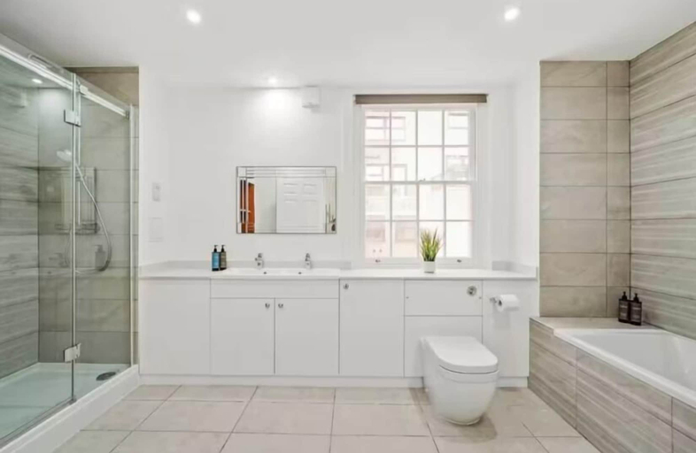 Bathroom 4, Flat 3 Beauchamp Place, London