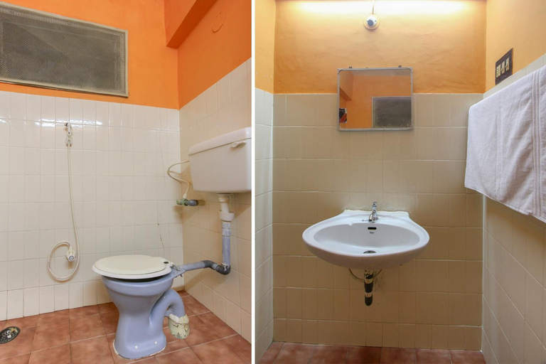 Bathroom 4, Hotel O Maruthi, Salem
