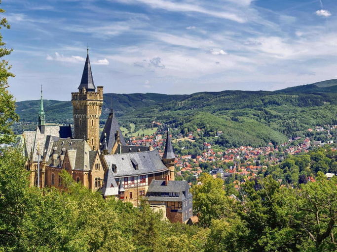 Exterior view 2, Apartment Schlossblick, Wernigerode, Harz