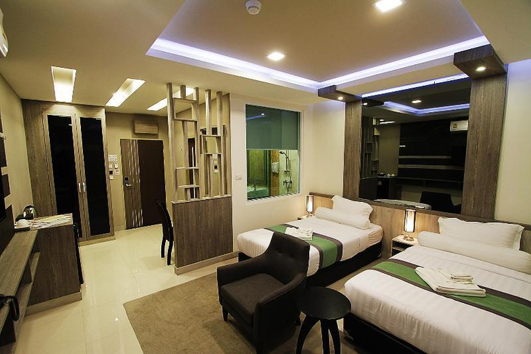 Bedroom, The Contrast Condo, Pluak Daeng