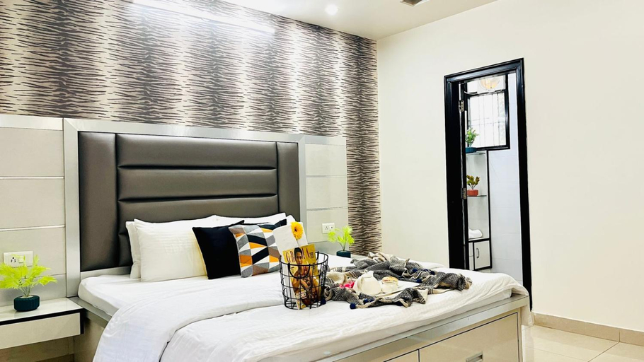 Bedroom 2, Olive Service Apartments Jaipur - Vaishali Nagar, Jaipur