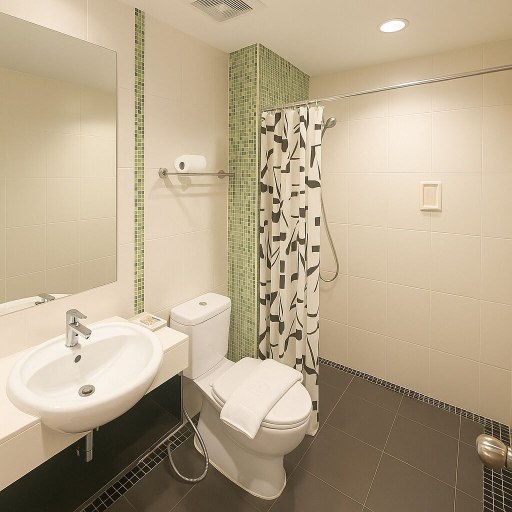 Bathroom 5, The Aura Patong, Phuket Island