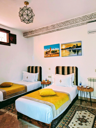 Bedroom 2, Riad Cologne, Marrakech