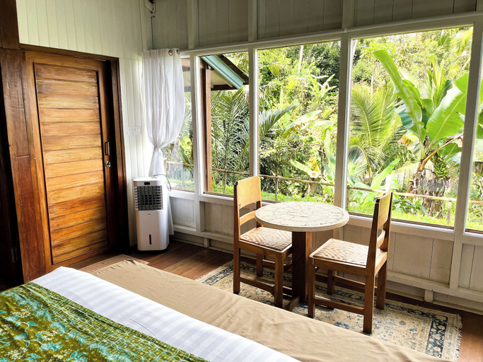 View from room 5, Frame Cabin with Endless Rice Field View, Tabanan