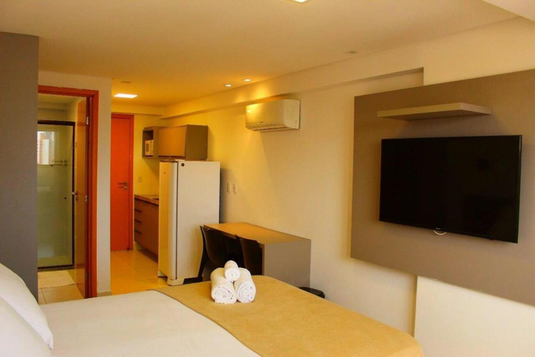 Bedroom 2, Manaira Apart Hotel by Day by Day, João Pessoa