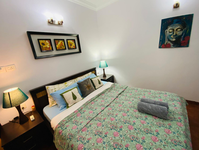 Bedroom 3, Riviera Hermitage, North Goa