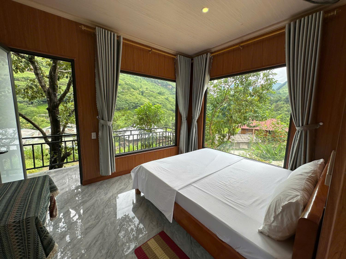 Bedroom 2, Du Gia NaLien View Homestay, Yên Minh