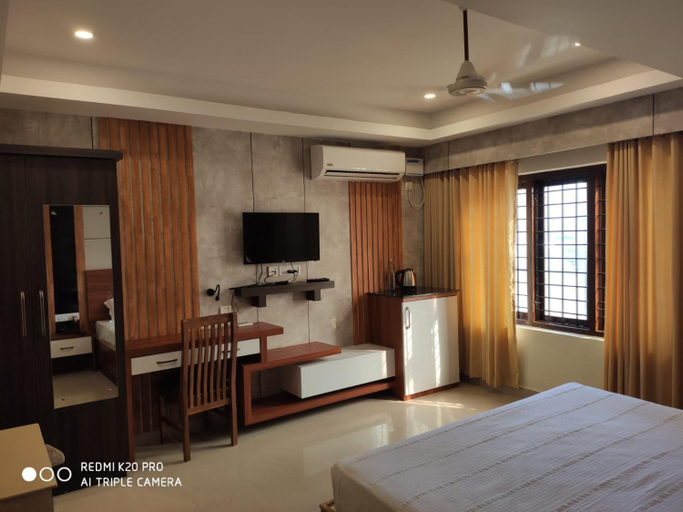 Bedroom, Hotel Sree Gokulam Apartments, Thrissur