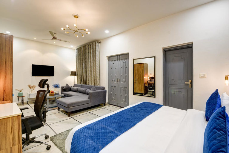 Bedroom 3, Gallivanto Inn - Rohini, Delhi