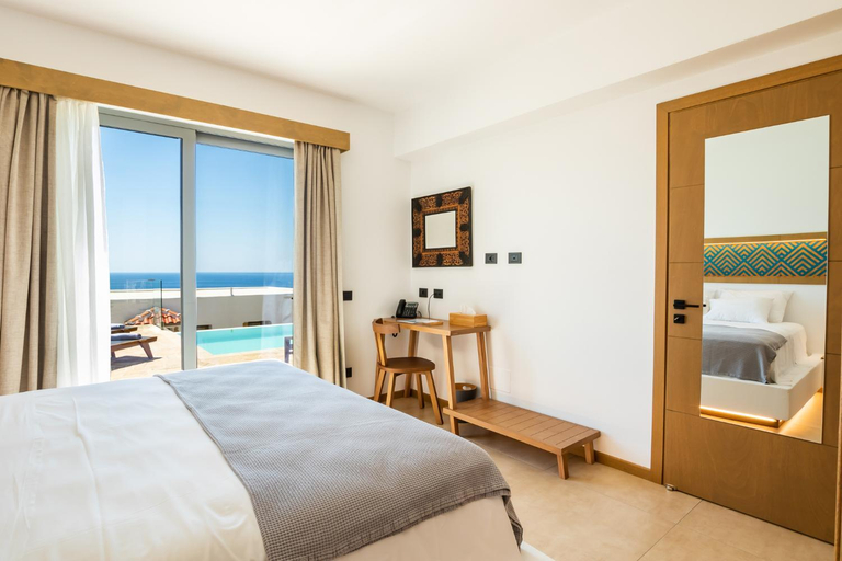 Bedroom, SOPHID Wellness Suites Karpathos, South Aegean