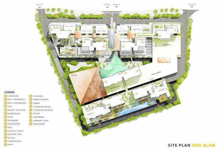 Property map, ABHome [Camp Suite] Midas Seri Alam #Mall #JB, Johor Bahru