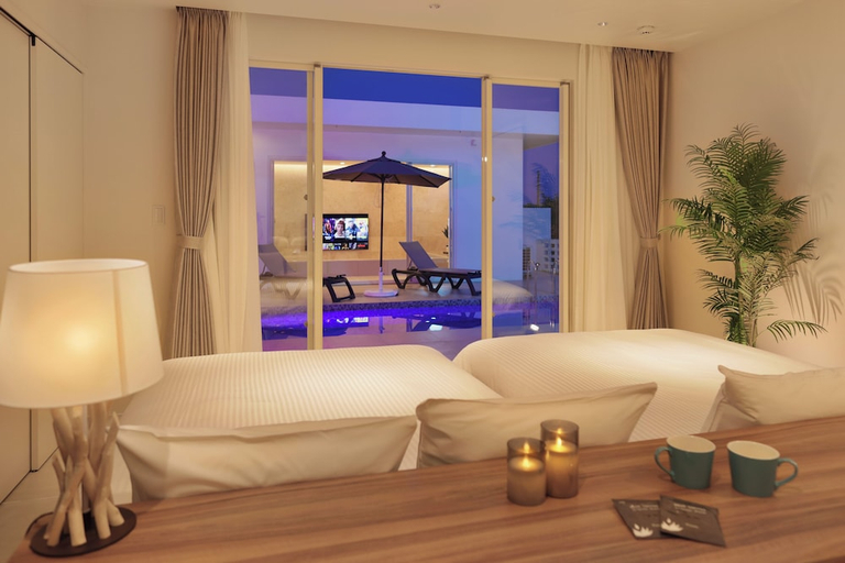 Bedroom 2, Crystal Villa Bayside, Miyakojima
