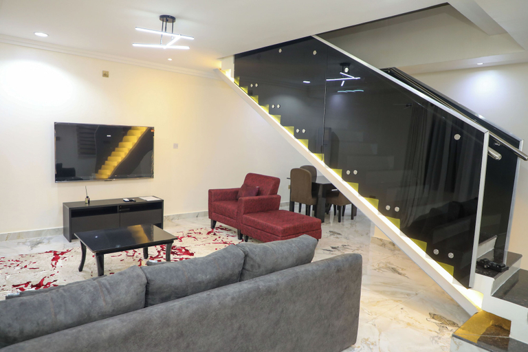 Living area 3, ED - Havilah Suites, AbujaMun