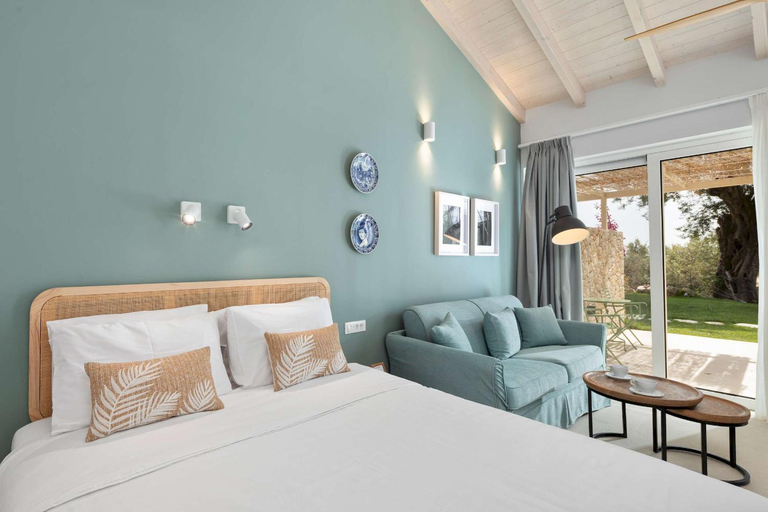 Bedroom 3, Corfu OliveStone Village with Swimming pool, Ionian Islands