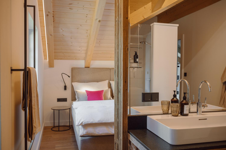 Bedroom 3, DAS SALZBERG Hideaway Bad Aussee - Adults only, Liezen