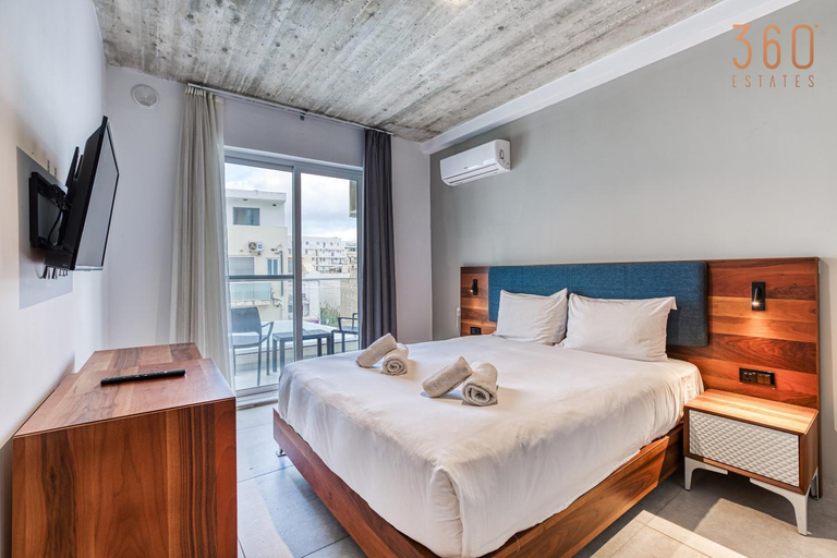 Bedroom 2, The Swieqi Poolside Suites