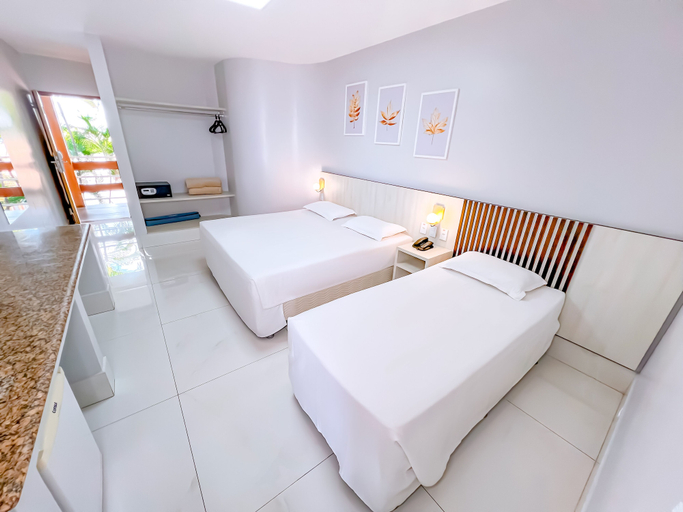 Bedroom 3, Hotel Roma - Direto com o Grupo DiRoma - acesso ao Acqua Park com café da manhã, Caldas Novas