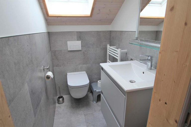 Bathroom, Ferienhaus im skandinavischen Stil, Mecklenburgische Seenplatte