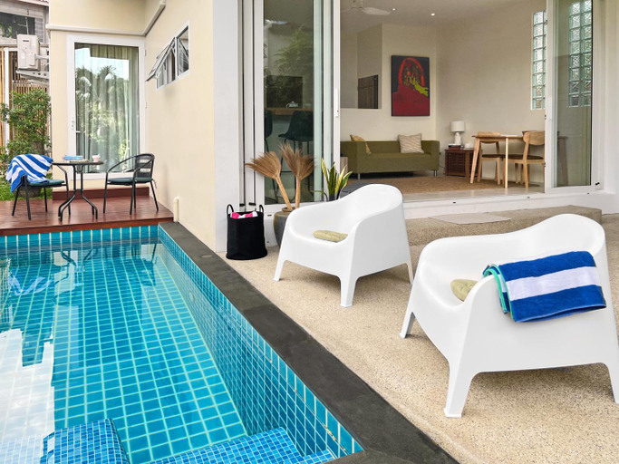 Sport & Beauty 2, New 6-9 person Beachfront Pool Villa Ao Yon Phuket, Pulau Phuket