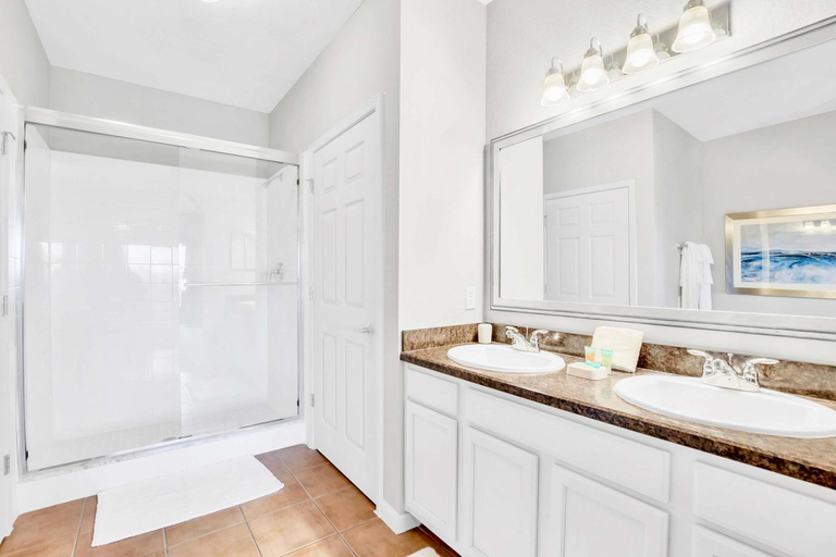 Bathroom 3, Luxury 3BR Near Disney - Pool, Orange