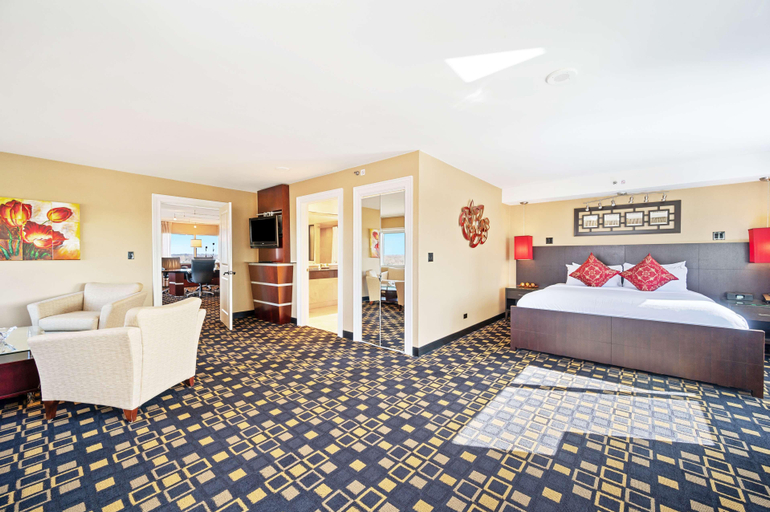 Bedroom 3, Hilton Chicago/Oak Brook Suites, Dupage