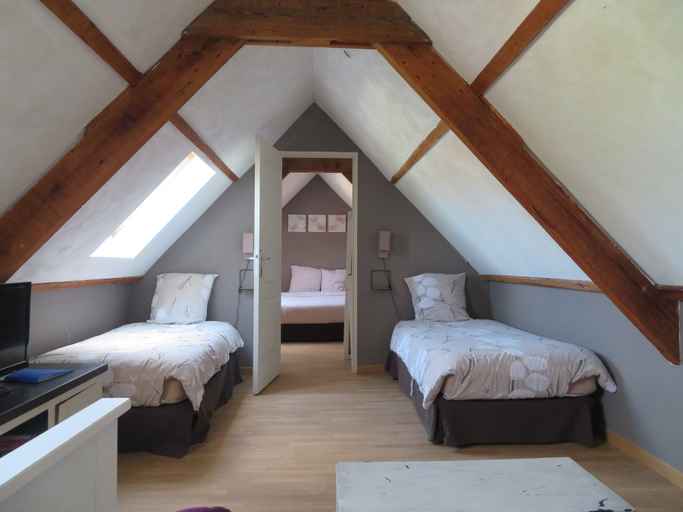 Bedroom 3, La linoterie Sauna privatif, Pas-de-Calais