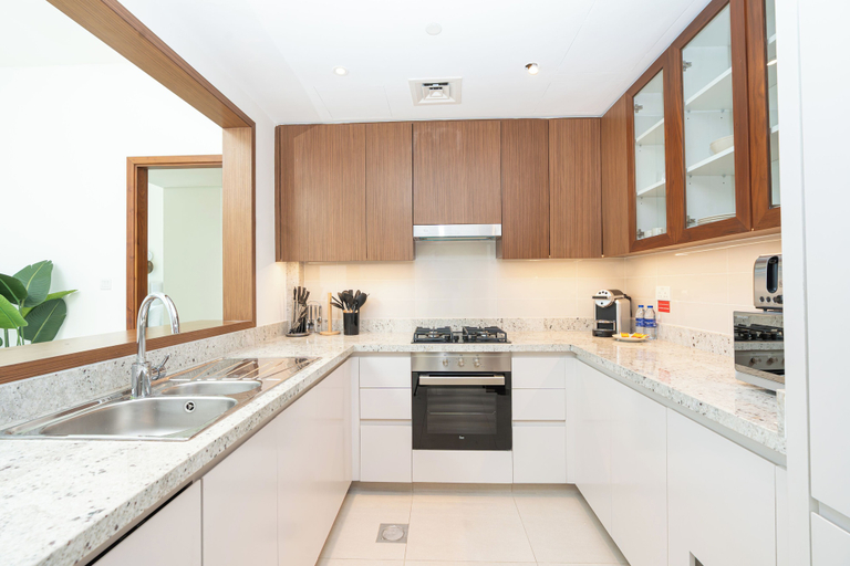 Private kitchen 5, PVH - Vibrant 1BR - BLVD Heights, Dubai