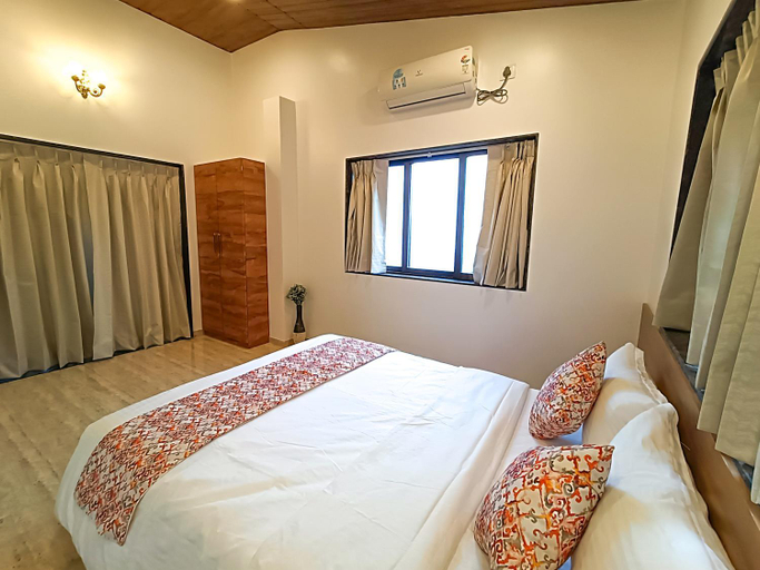 Bedroom, Gold Nest Valley View 3BHK Villa, Satara