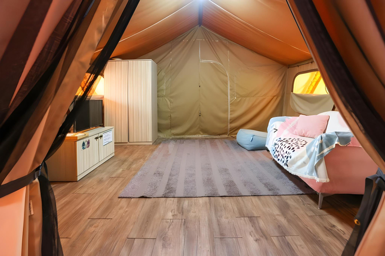 Bedroom 2, Hongcheon Oullim Glamping Pension, Hongcheon