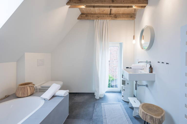 Bathroom 3, Ferienhaus im Fischerdorf Tonning, Nordfriesland