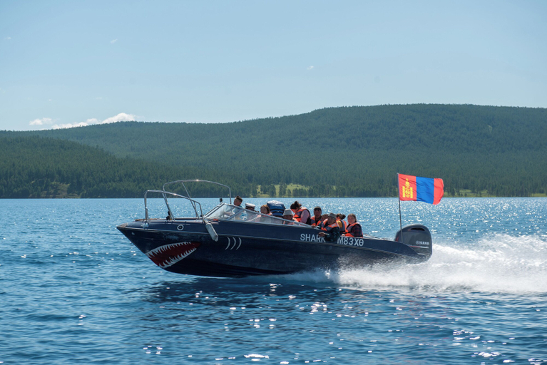 Boating 4, Dalai Eej Resort - Inside Khuvsgul Lake National Park, Alag-Erdene