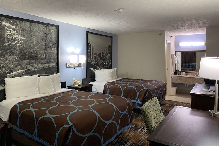 Bedroom 3, Super 8 By Wyndham Covington, Newton