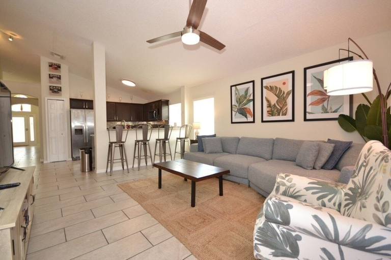 Living area 4, Villa Tropics 4 Bedroom Villa, Osceola