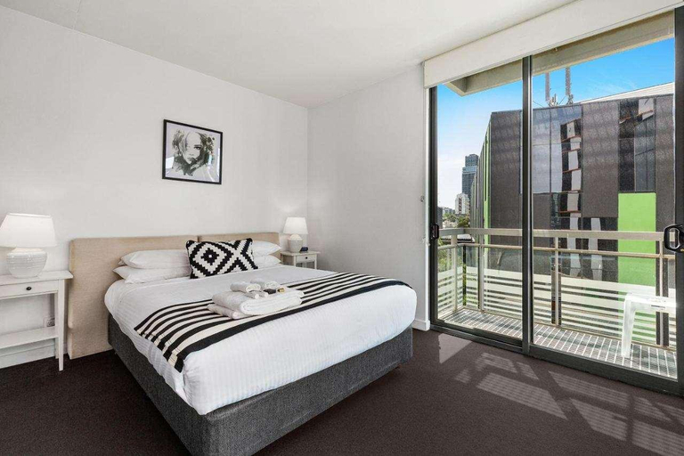 Bedroom 3, Docklands Private Collection of Apartments, Melbourne