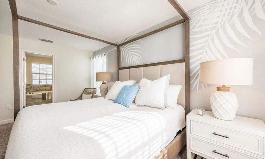 Bedroom 3, Spacious 5 Bed Pool Home With Game Room 5 Bedroom Home, Osceola