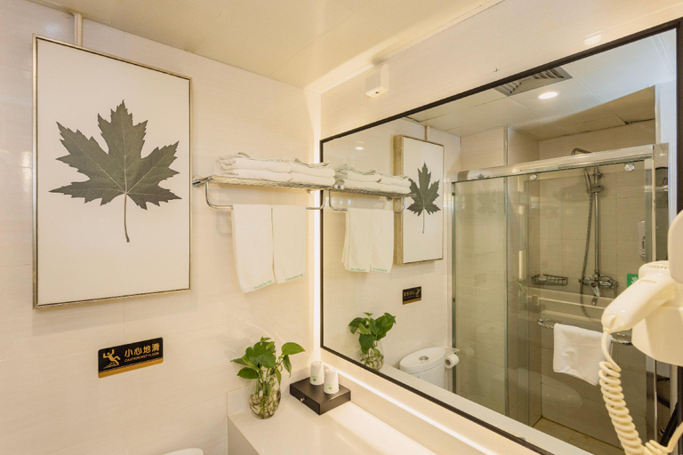 Bathroom 3, GreenTree Inn Jinan Tangye, Jinan