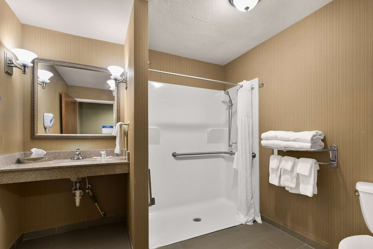 Bathroom 4, Comfort Suites Commerce, Banks