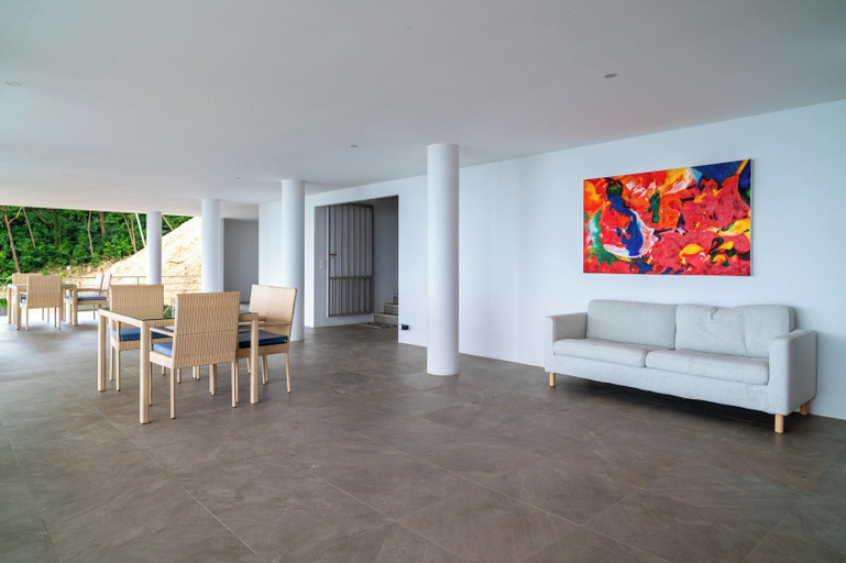 Lobby sitting area 3, 2bed SeaView Apartment in Bang Por KBR36, Ko Samui